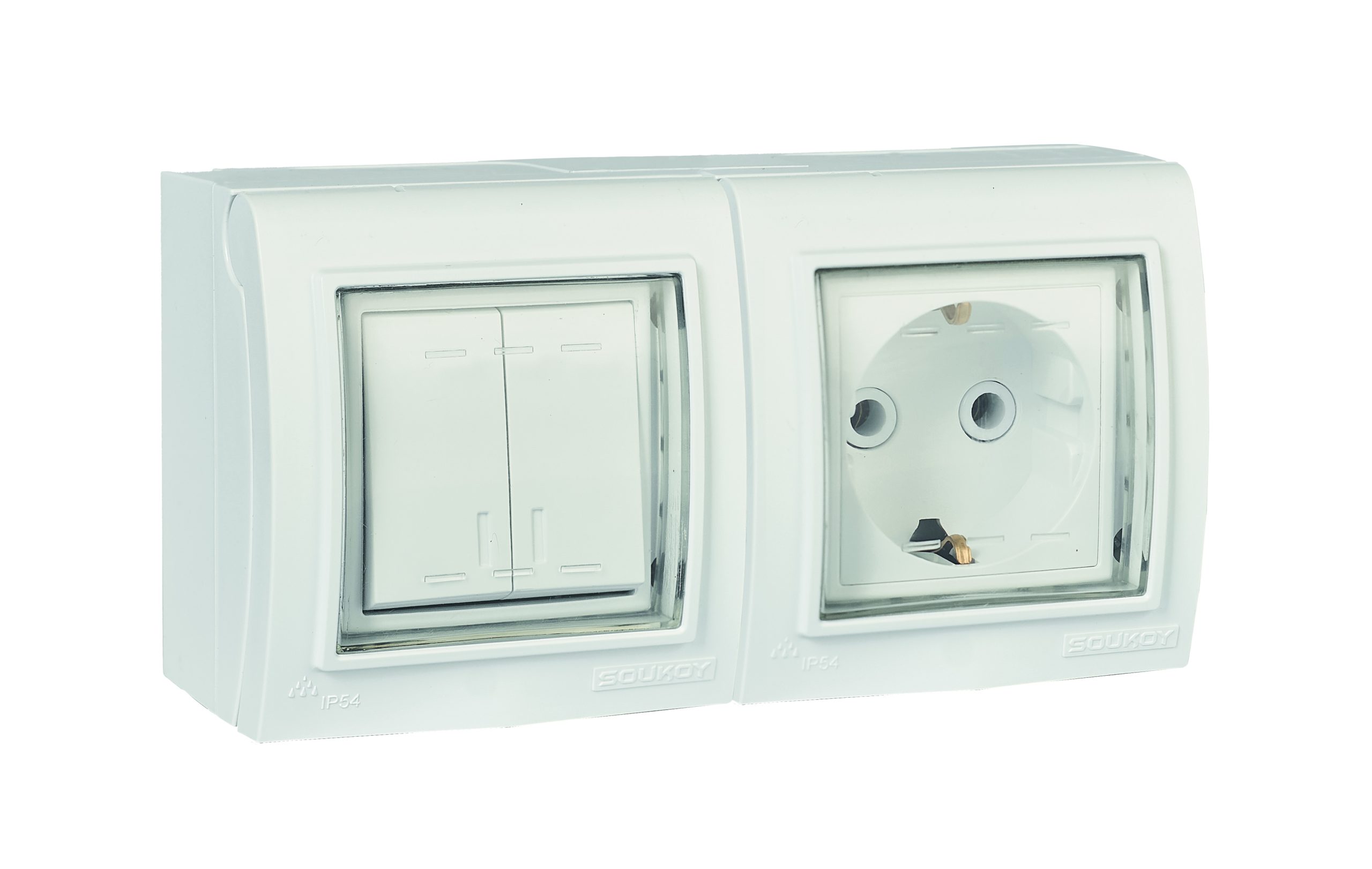 Prise terre + int double allumage